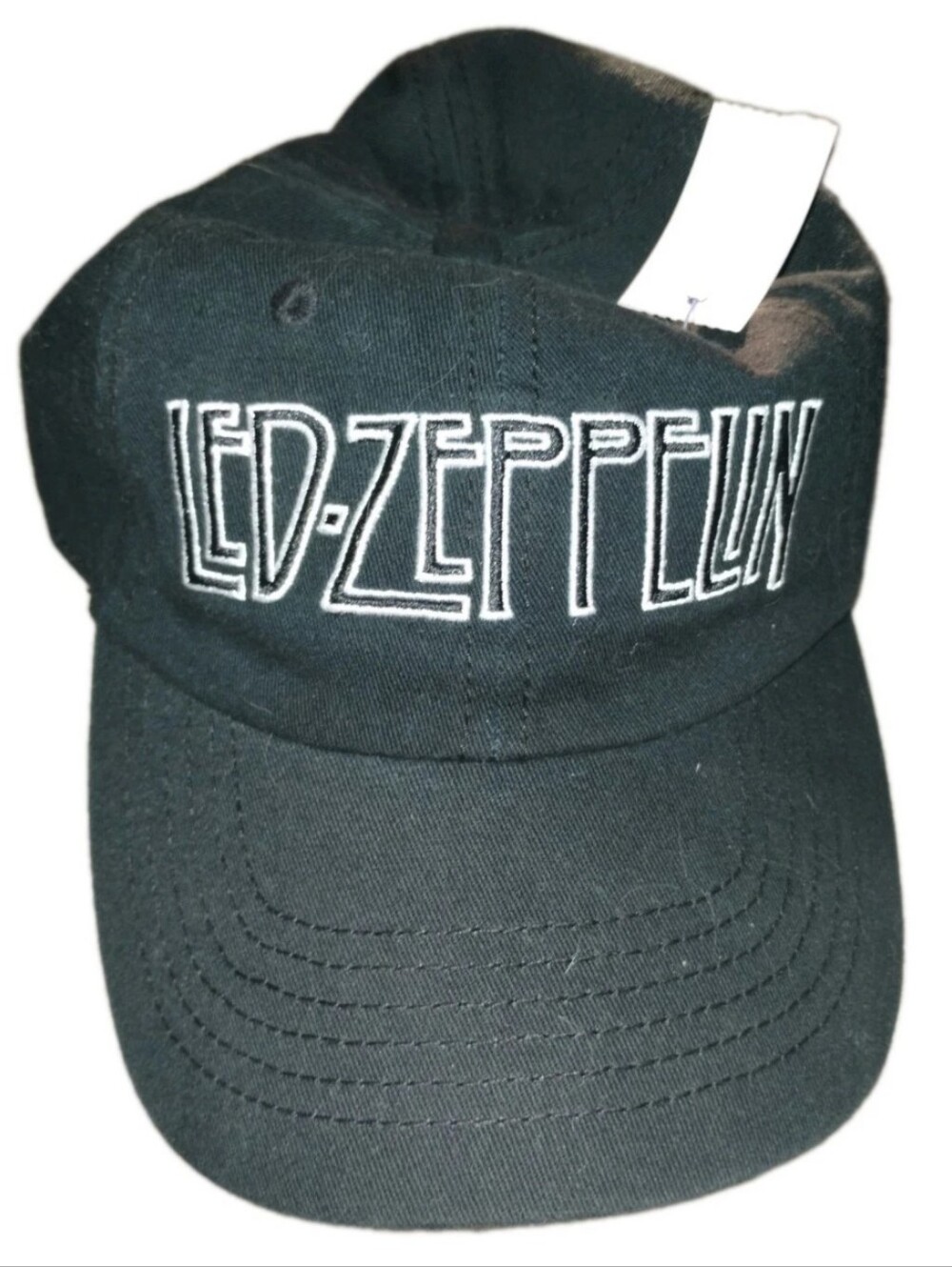 Led Zeppelin Zoso Black Embroidered Baseball Cap Strapback